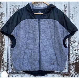 The North Face Women’s Medium Short Sleeve Jacket Vest Winter Puffer Full Zip